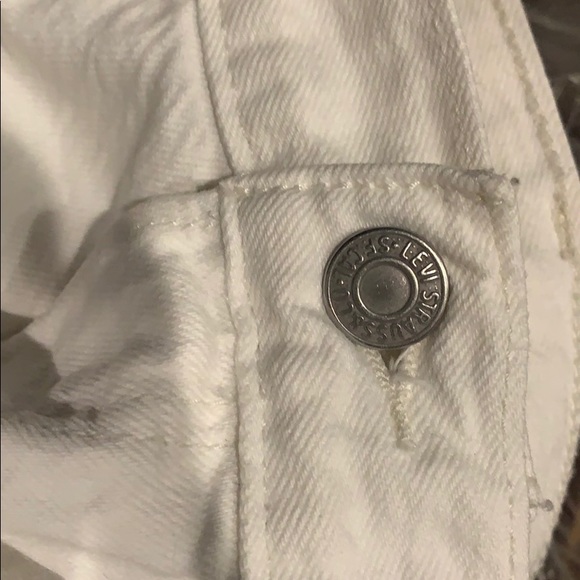 Levi’s wedgie jean - white denim - Picture 3 of 5